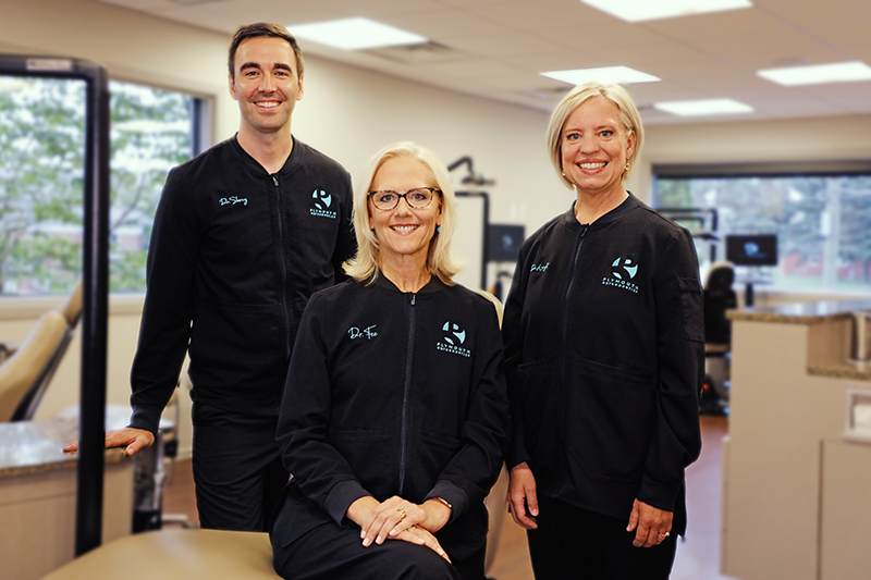 The doctors of Plymouth Orthodontics
